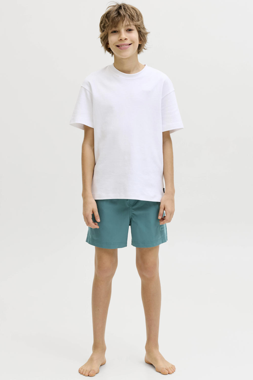 JACK & JONES JUNIOR zwemshort petrol