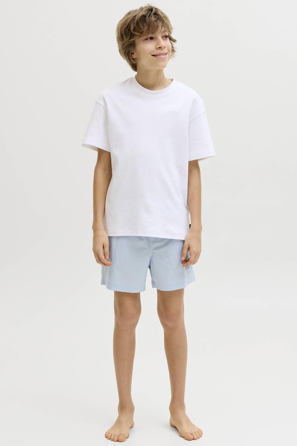 JACK & JONES JUNIOR zwemshort lichtblauw
