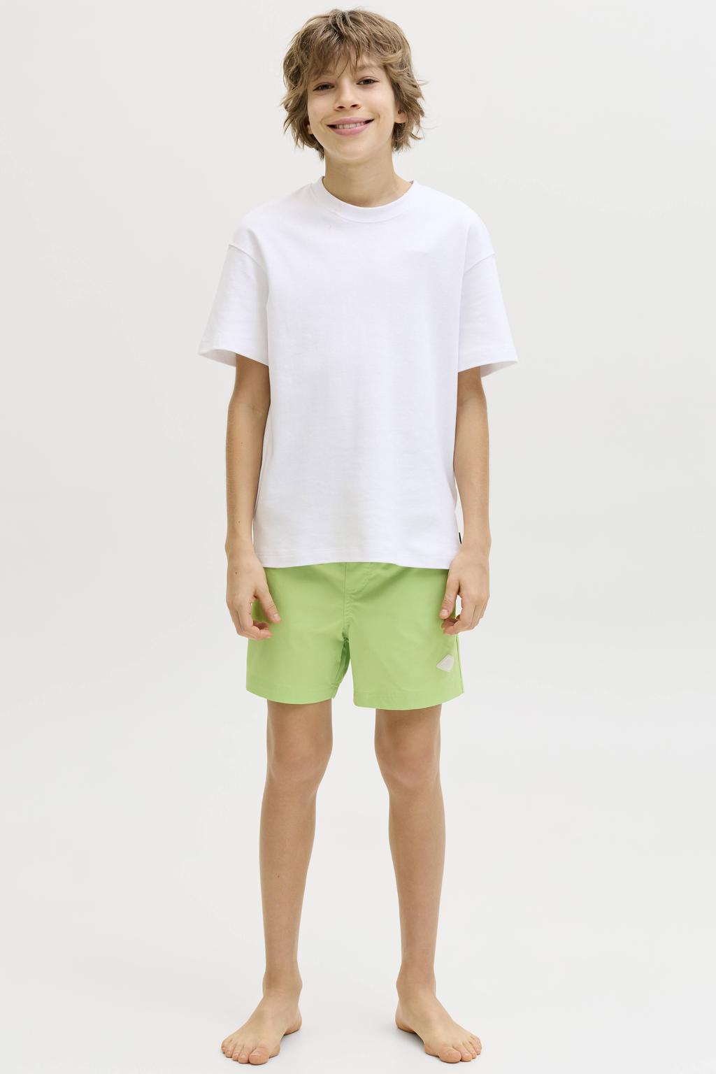 JACK & JONES JUNIOR zwemshort limegroen