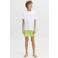 JACK & JONES JUNIOR zwemshort limegroen