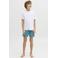 JACK & JONES JUNIOR zwemshort zeeblauw