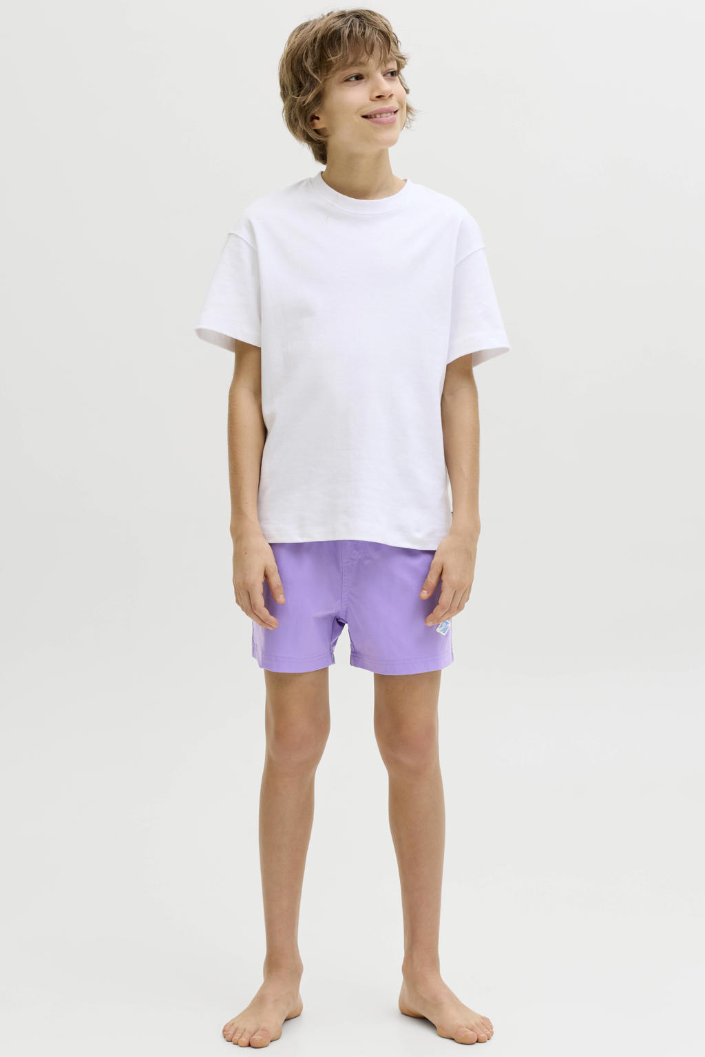 JACK & JONES JUNIOR zwemshort paars