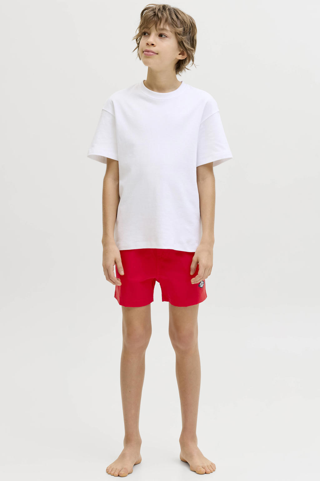 JACK & JONES JUNIOR zwemshort rood