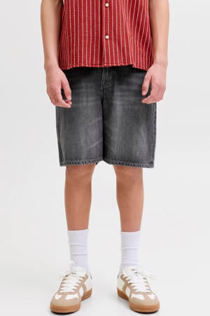 denim short grey denim