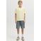 JACK & JONES JUNIOR baggy denim short medium blue denim