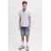 JACK & JONES JUNIOR denim short medium blue denim