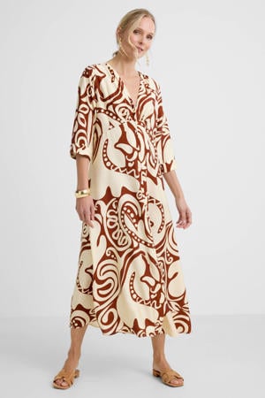 blousejurk bruin