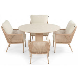 diningset Zaragoza (⌀120×68 cm)