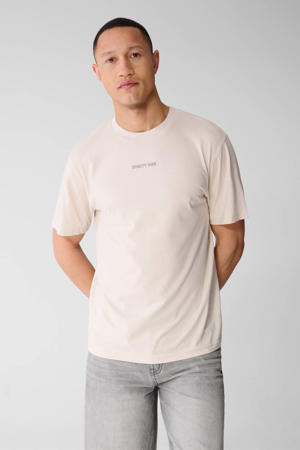 regular T-shirt lichtgrijs