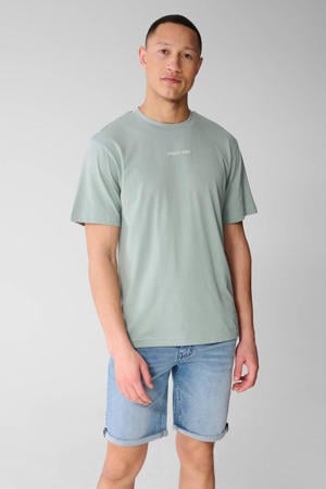 regular T-shirt lichtgroen