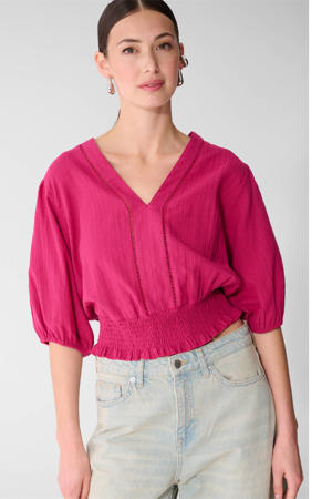 top - roze