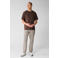 Shoeby Studio relaxed T-shirt met backprint donkerbruin