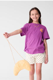 thumbnail: Shoeby T-shirt met backprint paars