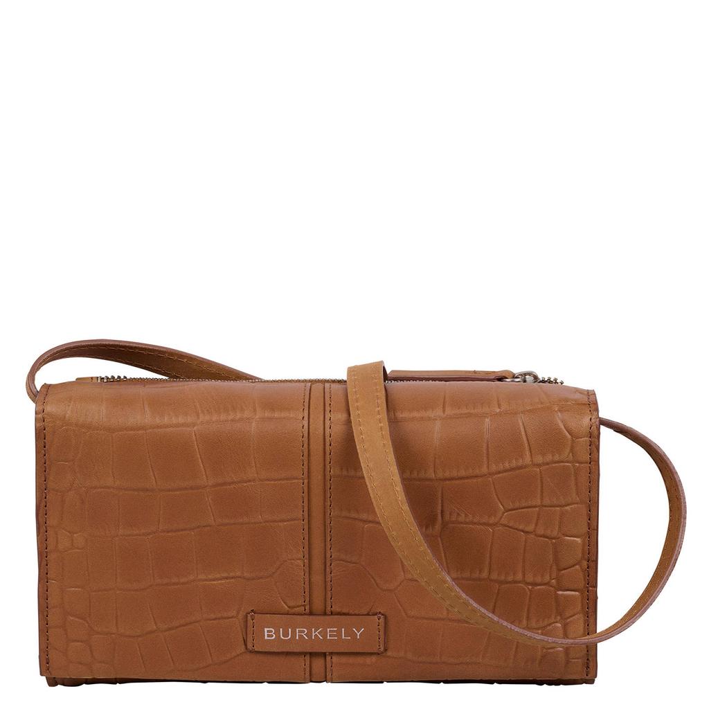 BURKELY leren telefoontasje Cool Colbie cognac