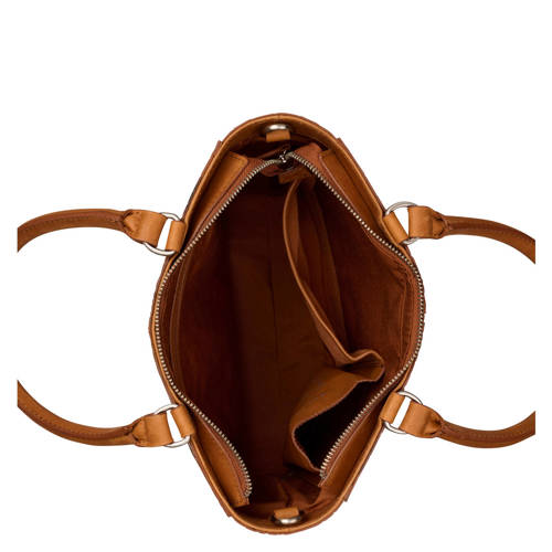 BURKELY leren shopper Cool Colbie cognac afbeelding
