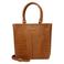 BURKELY leren shopper Cool Colbie cognac
