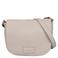 BURKELY leren crossbody tas Soft Skylar grijs