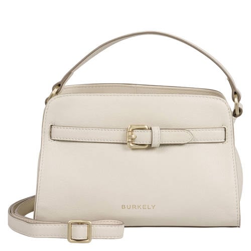 BURKELY leren mini handtas Demi ecru afbeelding