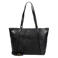 BURKELY 15.6 inch leren shopper Fine Florence zwart