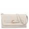 BURKELY leren crossbody clutch Demi ecru