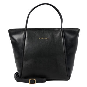 leren handtas Fine Florence zwart