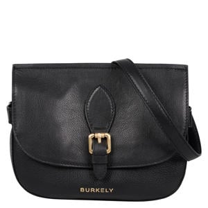 leren crossbody tas Demi zwart