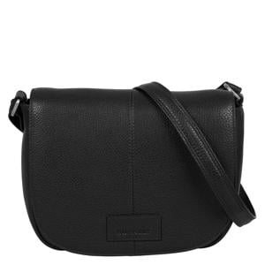 leren crossbody tas Soft Skylar zwart