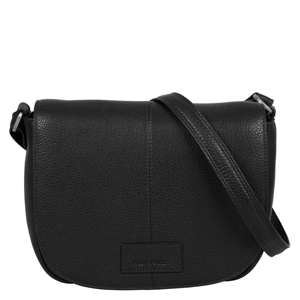 BURKELY leren crossbody tas Soft Skylar zwart