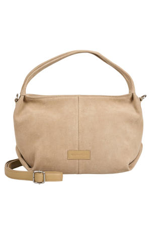 suède mini handtas Vienna beige