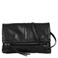 BURKELY leren crossbody tas Nalan zwart