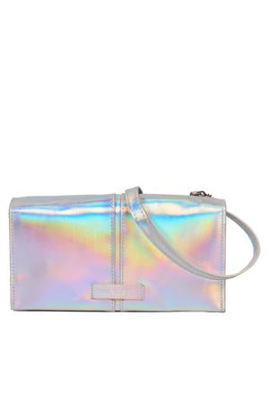 leren telefoontasje Cool Colbie zilverkleurig