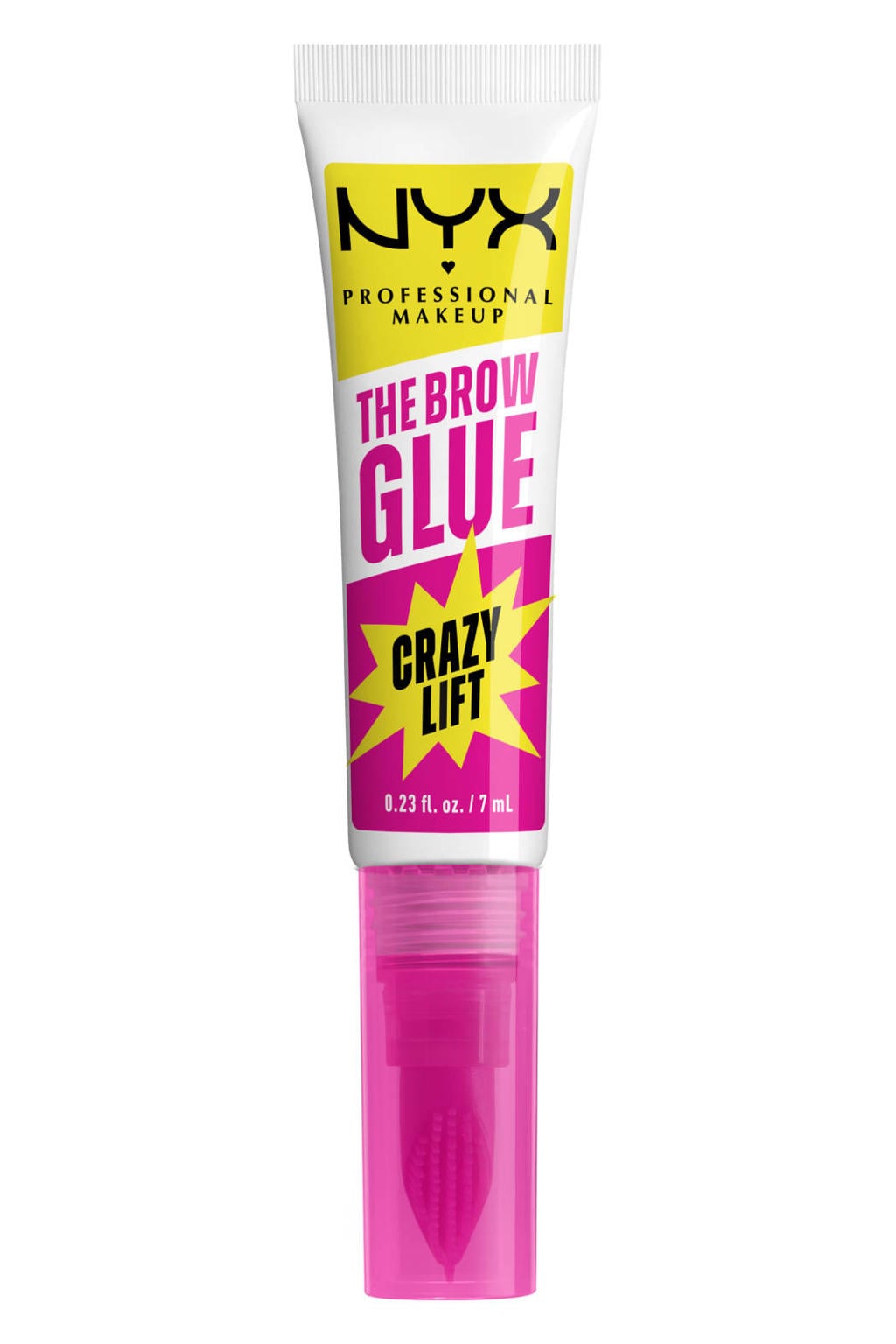 NYX Professional Makeup The Brow Glue Crazy Lift wenkbrauwgel - transparant - 7 ml