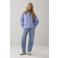 Summum gestreepte blouse blauw