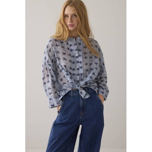 Summum blouse blauw afbeelding