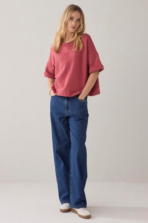 pullover koraalrood