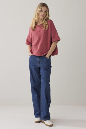 pullover koraalrood