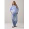 Summum cropped trui blauw