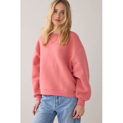 Summum sweater koraalrood afbeelding