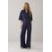 Summum top met krijtstreep donkerblauw