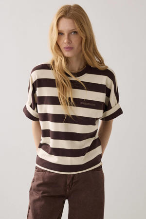 gestreepte T-shirt