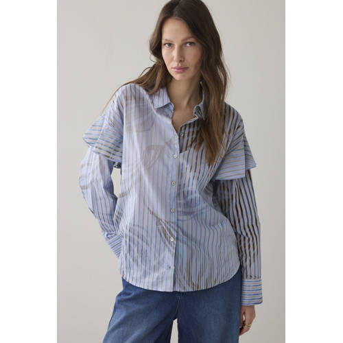 Summum blouse lichtblauw afbeelding
