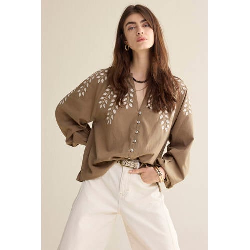 Summum blouse beige afbeelding