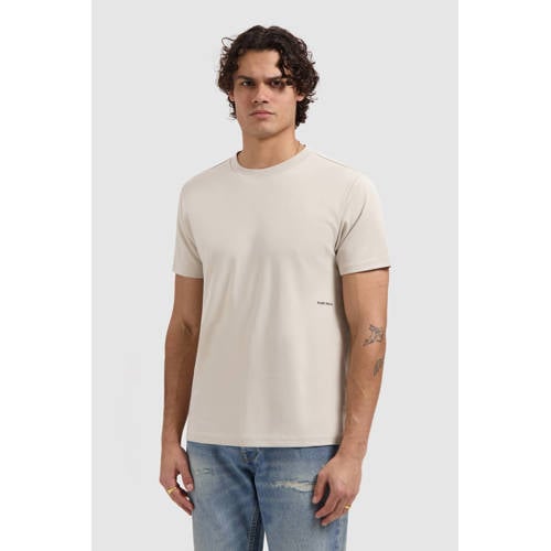 Pure Path Rechtvallend T-shirt zand afbeelding