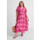 ONLY CARMAKOMA wikkel-/overslagjurk roze