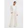 TQ-Amsterdam travelstof regular waist flared broek