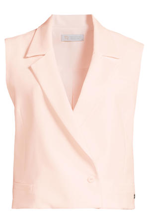 travelstof cropped blazer