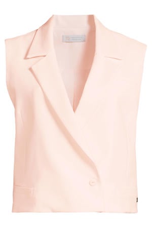 travelstof cropped blazer