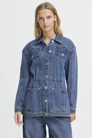 spijkerjas medium blue denim
