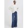 ICHI blouse blauw