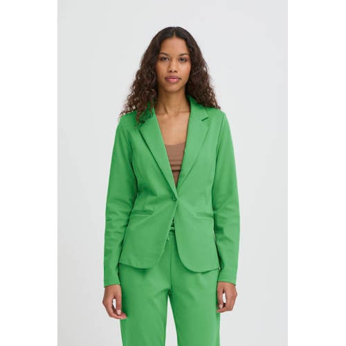 ICHI jersey getailleerde blazer afbeelding